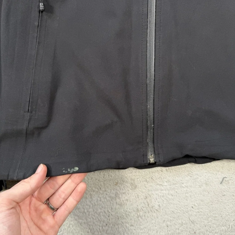 The North Face Jacket Mens Large Black Apex Flex Goretex Outdoor Waterproof Zip